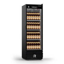 Visa Cooler Cerveja 570 Litros Porta de vidro Aquecido Preto/Branco (Interno Galvanizado) VCCE570PV 220V - Refrimate