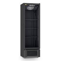 Visa cooler cervejeira400l p.vidro preta - 110v- refrimate