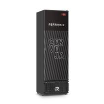 Visa cooler cervejeiro 400 litros porta solida, preta - 220v - refrimate