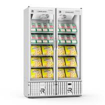 Visa Cooler Congelados 1300 Litros Porta de Vidro Branco/Branco VCCO1300PV 220V - Refrimate