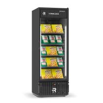 Visa Cooler Congelados 570 Litros Porta de Vidro com Aquecimento Preto/Preto VCCO570PV 220V - Refrimate