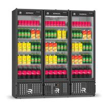 Visa Cooler Multiuso 1800 Litros Preto/Branco VCM1800PV 220V - Refrimate