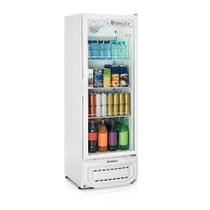 Visa Cooler Refrigerador Expositor Vertical Multiuso Porta Vidro 410L GPTU-40 BR - Gelopar