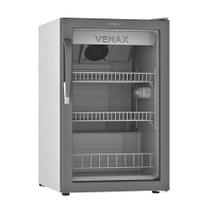 Visa Cooler Refrigerador Multiuso Bebidas 82L Porta Vidro VV100 - Venax Branco
