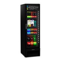 Visa Cooler Refrigerador Multiuso Expositor Vertical 296L VB28RH All Black 127V - Metalfrio