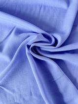 Viscolinho Liso Azul Caribe - Tecidos da Gabí