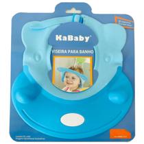 Viseira Ajustável para Banho do Bebê KaBaby Azul