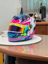 Viseira Arai SK6 Roxa Iridium - Capacete Arai SK6