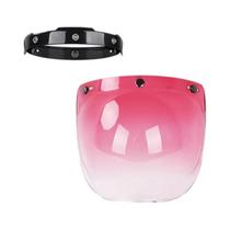 Viseira Articulada Bolha Para Capacete Aberto De Moto - Acessório Para Capacete De Motocicleta