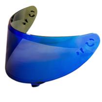 Viseira Asx Axxis Visor Azul V18b Revo Draken Eagle City