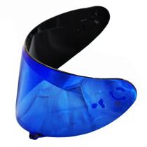 Viseira Azul Capacete Asx City Draken Axxis V18B Polivisor