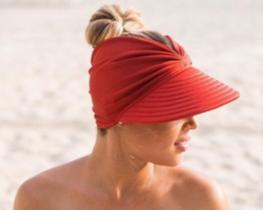 Viseira Bandana/Turbante - Terra Cota