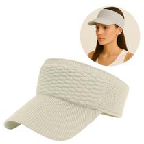 Viseira Boné Feminino com Aba Longa Ajustável e Respirável Moda Praia e Verão (1 Und)