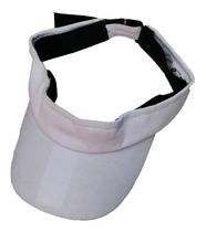 Viseira Boné Feminino Corrida Fitness Esportiva branco