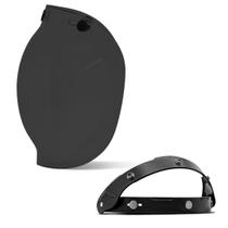Viseira Bubble + Flip Up Capacete Custom Etceter