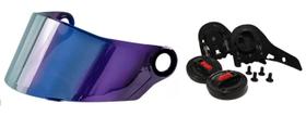 Viseira Camaleao + Kit Completo Fixador LS2 (FF358 / FF396) / HELT (STRADA) Viseira Camaleao + Kit Completo Fixador LS2 (FF358 / FF396) / HELT (STRADA)