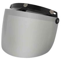 Viseira Capa Aberto Custom Com Flip Cromada Polari Viseira Capa Aberto Custom Com Flip Cromada Polari