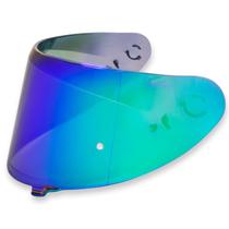 Viseira Capacete ASX Revo Espelhada Verde V18B Viseira Capacete ASX Revo Espelhada Verde V18B