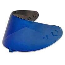 Viseira Capacete ASX V18B Segment Azul Iridium Polivisor