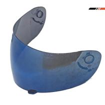 Viseira Capacete Ff391/Ff389 Antirisco Dourada Espelhada