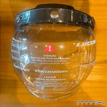 Viseira capacete importado cristal v mod