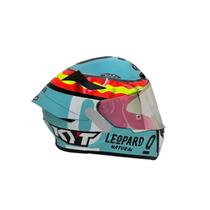 Viseira Capacete Kyt Tt Course Revo Pink Dia e Noite