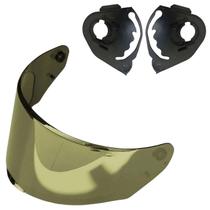 Viseira Capacete Ls2 Ff320 Ff353 Dourada Poli Mais Reparo Viseira Capacete Ls2 Ff320 Ff353 Dourada Poli Mais Reparo