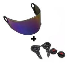 Viseira Capacete Ls2 Ff358 Camaleão Fw3 + Reparo Completo