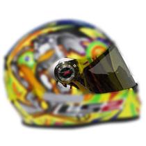 Viseira Capacete Ls2 Ff358 Dourada Light Dia Noite Viseira Capacete Ls2 Ff358 Dourada Light Dia Noite