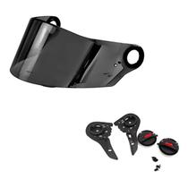 Viseira Capacete Ls2 Ff358 Fumê Mais Kit Reparo Viseira Viseira Capacete Ls2 Ff358 Fumê Mais Kit Reparo Viseira