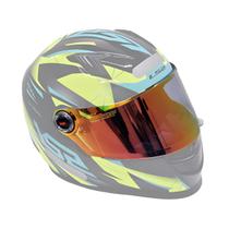 Viseira Capacete Ls2 Ff358 Fw3 Gt Revo Vermelha Dia E Noite