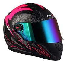 Viseira Capacete LS2 FF358 OU FW3 GT Iridium Espelhada