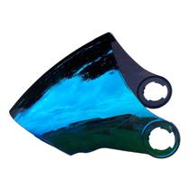 Viseira Capacete Moto compatíveis com New Liberty 3 Spark Jet e Joy 23 Azul 5501- RS4