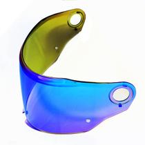 Viseira Capacete Mt Robocop V35 Atom 2 Sv Revo Azul