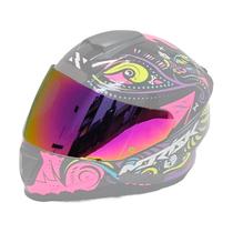 Viseira Capacete Norisk Ff391 Ff369 Razor Revo Pink