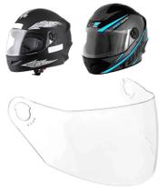 Viseira Capacete Pro Tork New Liberty 4 / R8 + Botão Reparo
