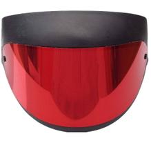 Viseira Capacete San Marino Vermelho Espelhada 0,8Mm 0014