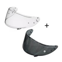 Viseira Capacete Shoei X14 Cristal Mais Viseira Fume