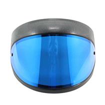 Viseira Capacete Taurus Automatico San Marino Azul Espelhado - Moto Visão