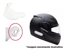 Viseira Capacete Taurus Zarref V3/v4 Polivisor Cristal