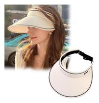 Viseira Chapeu Feminino Preto Mulher Estilosa Recomendo Top Viseira Chapeu Feminino Preto Mulher Estilosa Recomendo Top