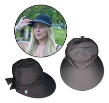 Viseira Chapéu Feminino Verão Sol Proteção Caminhada Praia Viseira Chapéu Feminino Verão Sol Proteção Caminhada Praia