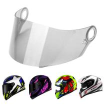 Viseira Cristal Capacete Helt Strada LS2 FF358 FF396 Anti Risco 2.2mm Polivisor