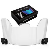 Viseira de futebol OYMLANX Universal Clear para capacete para jovens e adultos