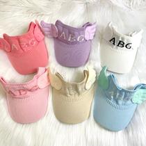 Viseira de Pano Infantil Menina Femenina Bone Sol Passeio Tecido Praia Liso Escrito Viseira de Pano Infantil Menina Femenina Bone Sol Passeio Tecido Praia Liso Escrito