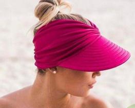 Viseira De Praia Bandana- Turbante Verão