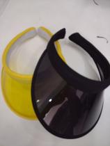 Viseira de praia cores: preto /amarelo e branco Viseira de praia cores: preto /amarelo e branco