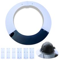 Viseira de proteção solar para capacete com clip, em policarbonato Viseira de proteção solar para capacete com clip, em policarbonato