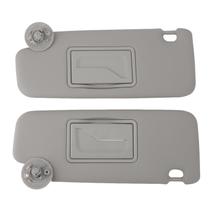 Viseira de sol para carro ciciglow cinza com espelho de maquiagem Sonic 2012-2020 Viseira de sol para carro ciciglow cinza com espelho de maquiagem Sonic 2012-2020