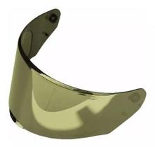 Viseira Dourada Espelhada Capacete Ls2 Ff320 FF353 Polivisor Viseira Dourada Espelhada Capacete Ls2 Ff320 FF353 Polivisor